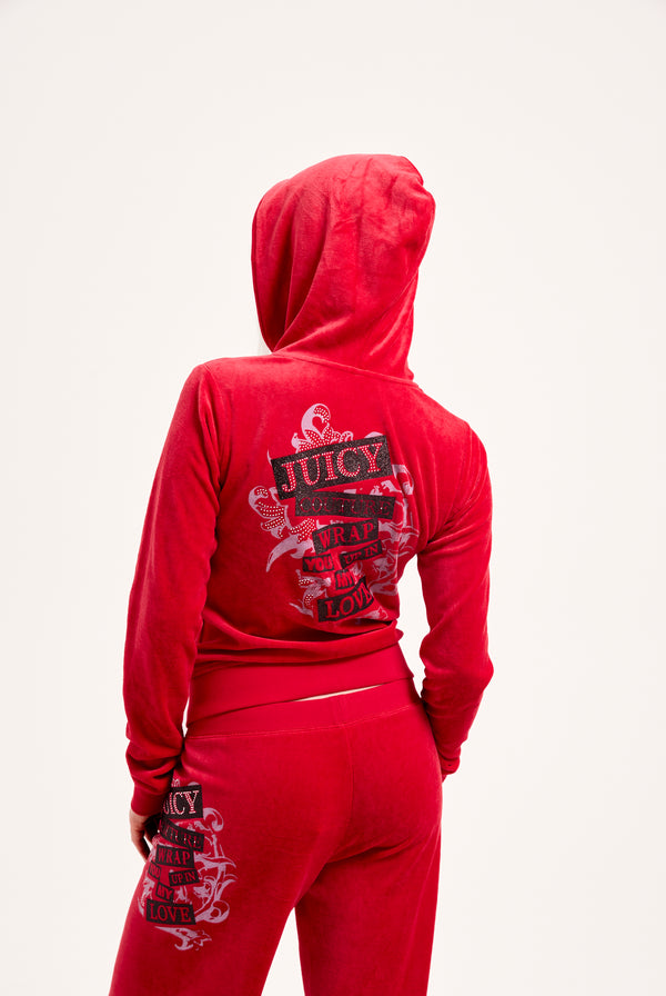 TOREADOR WRAP YOU UP HERITAGE BAMBOO VELOUR HOODIE