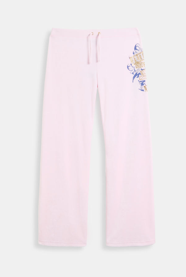CHERRY BLOSSOM WRAP YOU UP STRAIGHT HERITAGE TRACK PANTS