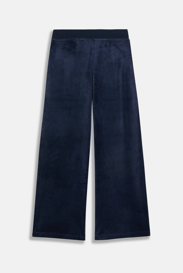 NIGHT SKY WIDE LEG CLASSIC VELOUR TRACK PANT