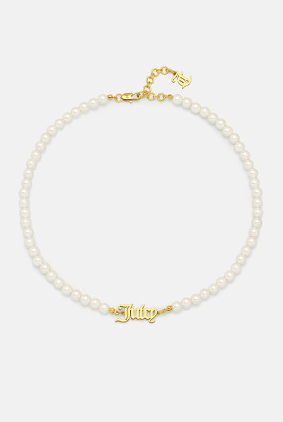 GOLD JUICY PEARL CHOKER