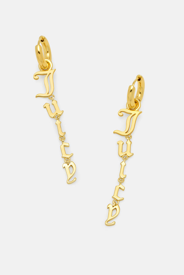 GOLD JUICY DROP EARRINGS