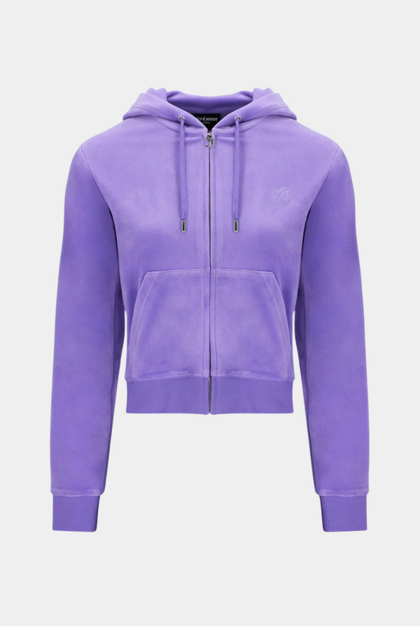Juicy couture purple velour top tracksuit
