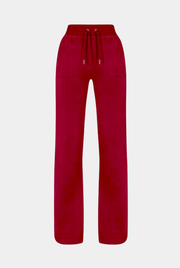 RASPBERRY SORBET CLASSIC VELOUR DEL RAY POCKETED BOTTOMS