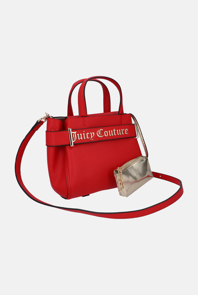 RED SMALL PU LEATHER BAG