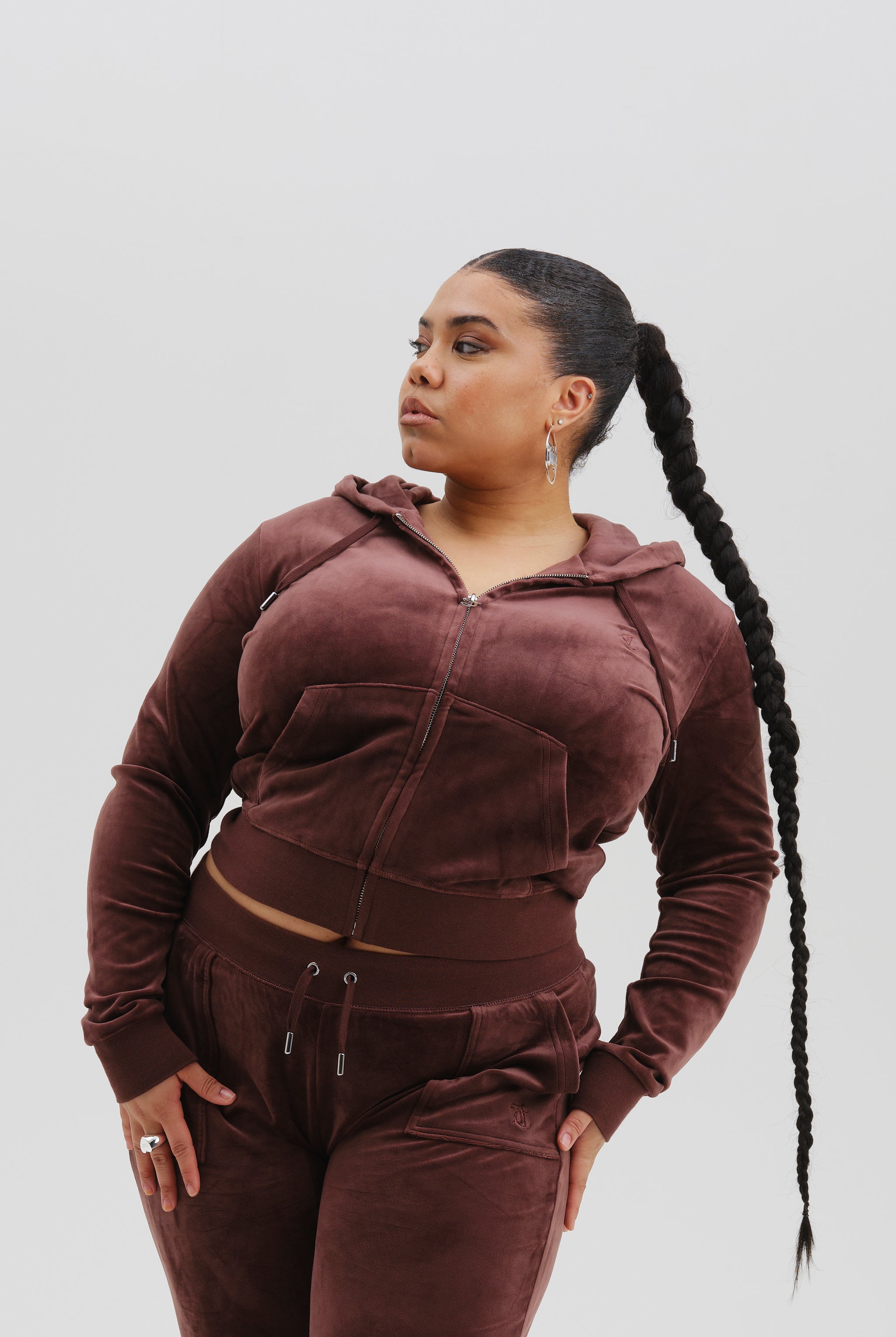 Plus size cheap velour tracksuit uk