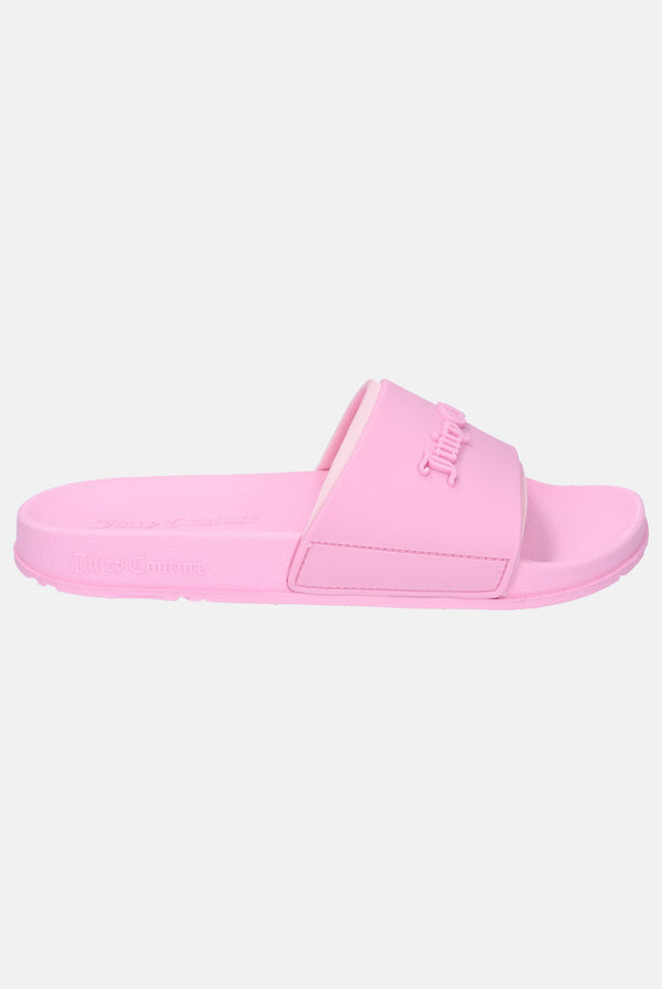 CHERRY BLOSSOM EMBOSSED SLIDERS – Juicy Couture UK