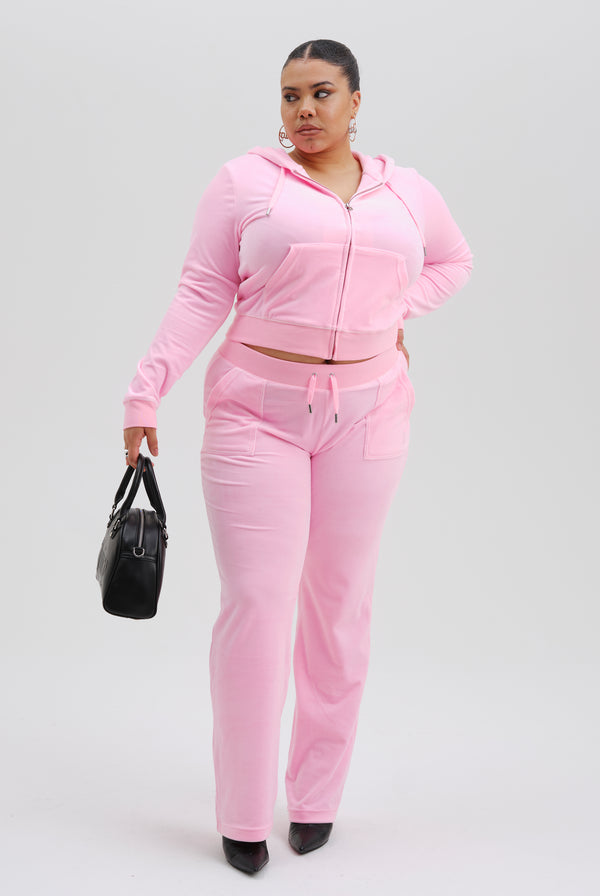 COTTON CANDY CLASSIC VELOUR DEL RAY POCKETED BOTTOMS