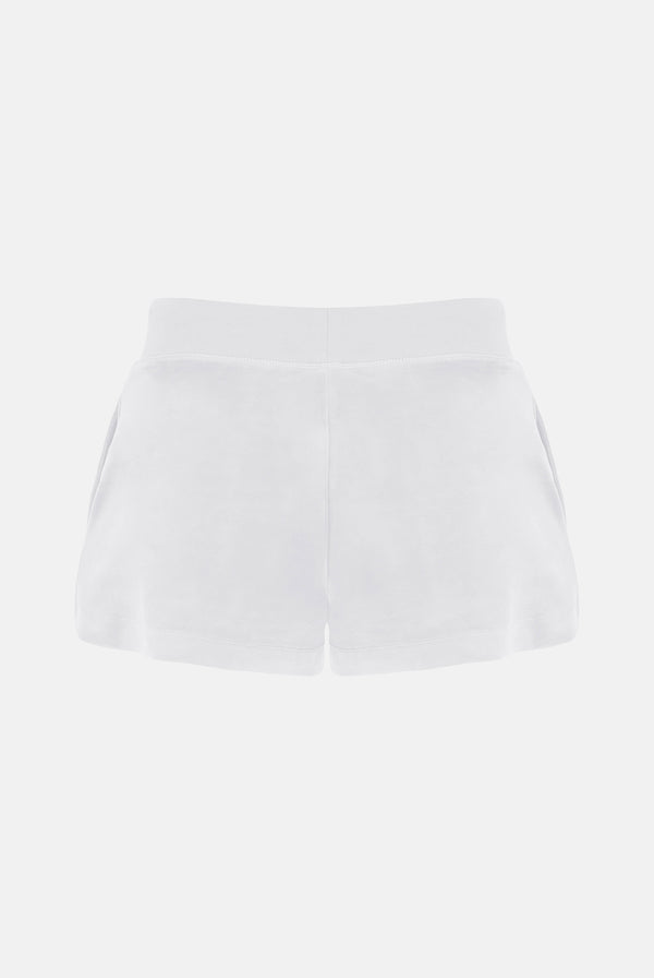 WHITE CLASSIC VELOUR TRACK SHORT – Juicy Couture UK