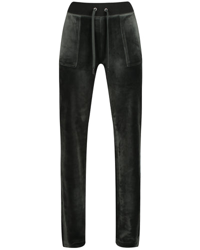 DARK MOSS CLASSIC VELOUR DEL RAY POCKETED BOTTOMS