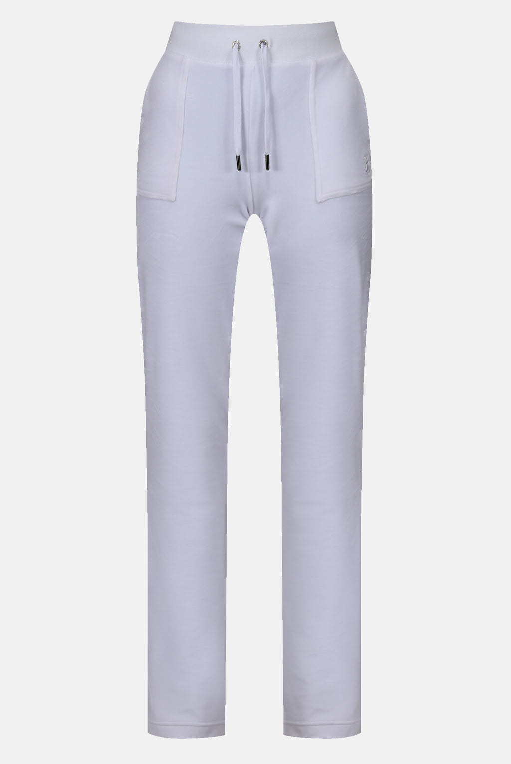 WHITE CLASSIC VELOUR DEL RAY POCKETED BOTTOMS