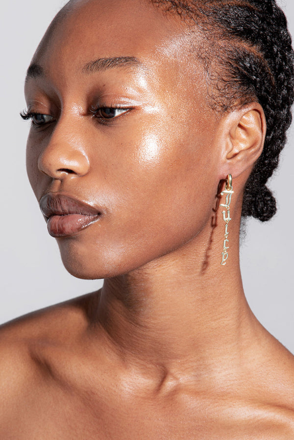 GOLD JUICY DROP EARRINGS