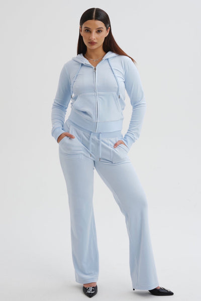 NANTUCKET BREEZE CLASSIC VELOUR DEL RAY POCKETED BOTTOMS