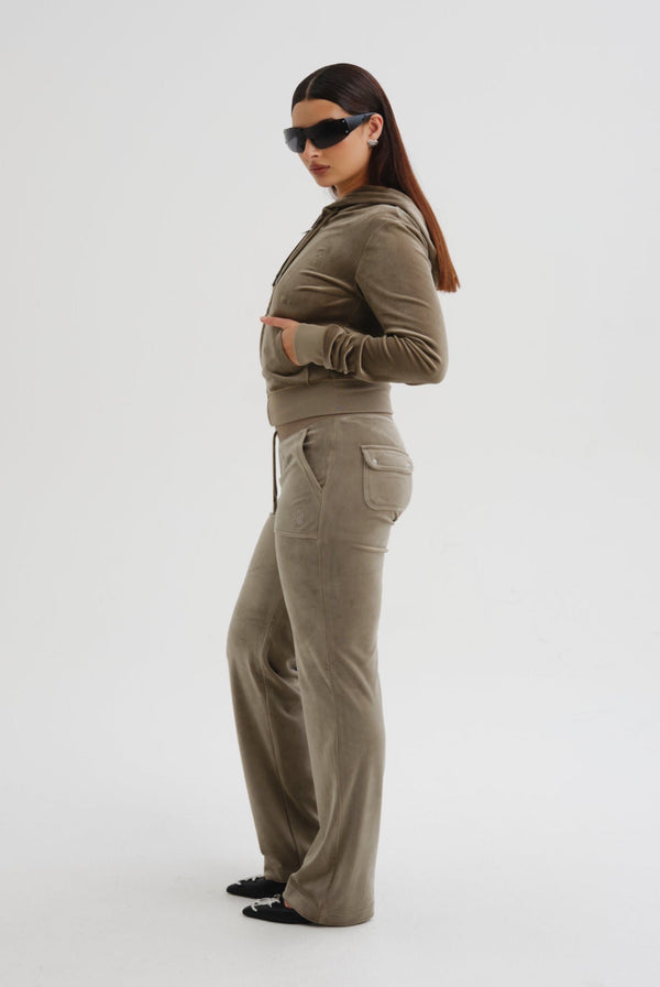 VETIVER CLASSIC VELOUR DEL RAY POCKETED BOTTOMS