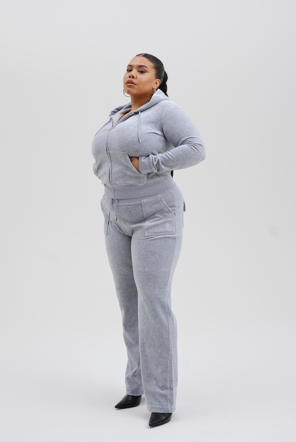 Grey top tracksuit jacket